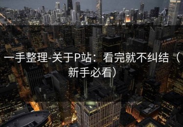 一手整理-关于P站：看完就不纠结（新手必看）